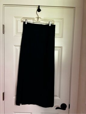 lululemon athletica Black Maxi Skirt with Clean Waistband
